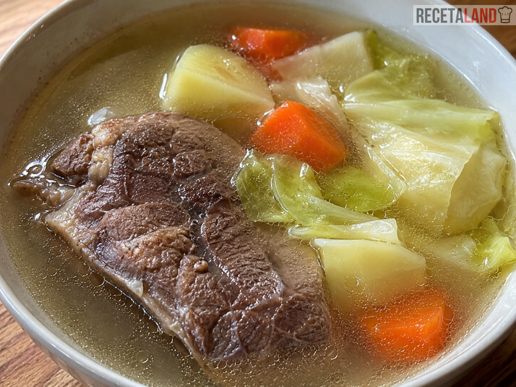 Caldo de Res en Olla Express