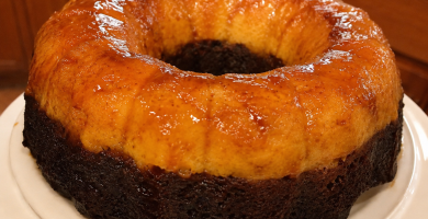 Chocoflan receta Nestlé