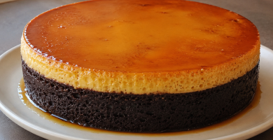 Pastel Imposible en Olla Express