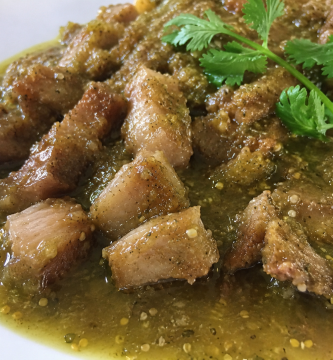 Carnitas en Salsa Verde