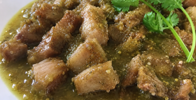 Carnitas en Salsa Verde