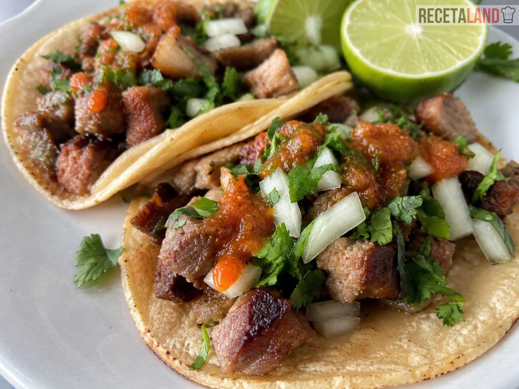 Carnitas estilo Jalisco en Taco