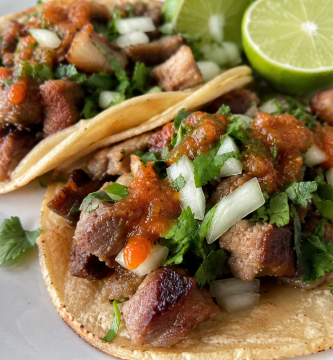 Carnitas estilo Jalisco en Taco