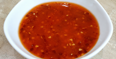 Salsa Roja de Chile para Pozole Blanco