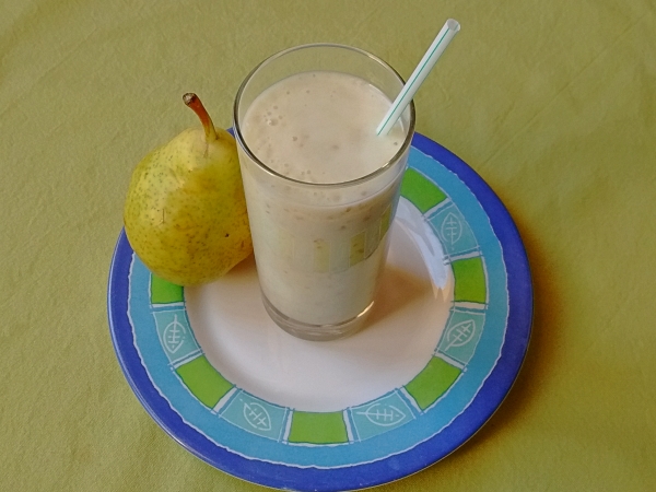 Batido de Pera y Leche Batido de Pera y Leche