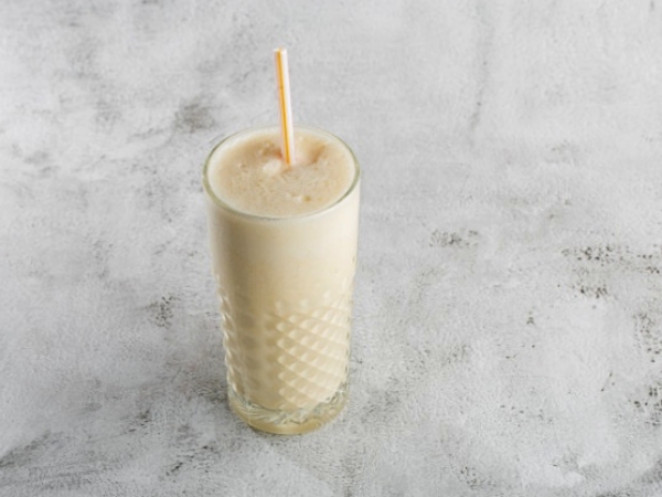 Batido de Vainilla Light y Sin Lactosa casero Batido de Vainilla Light y Sin Lactosa casero