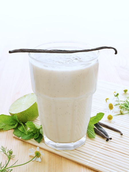 Batido de Vainilla Natural Sin Helado Batido de Vainilla Natural Sin Helado