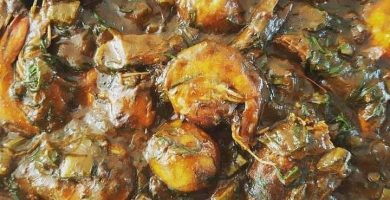 Romeritos con mole