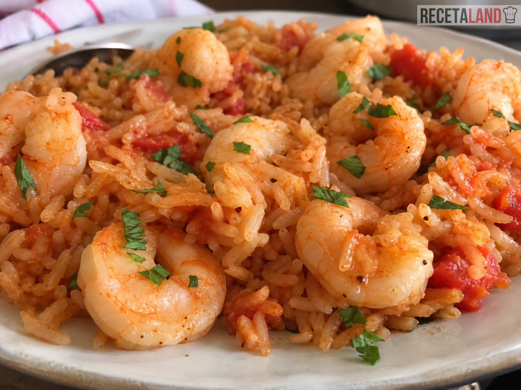 Arroz con Camarones Ecuatoriano