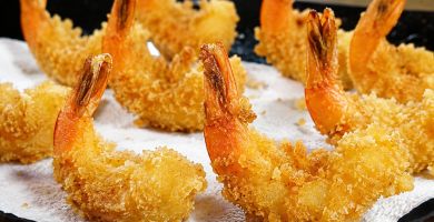 Camarones Empanizados