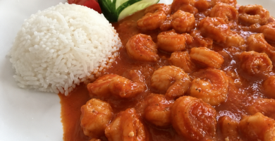 Camarones Enchilados