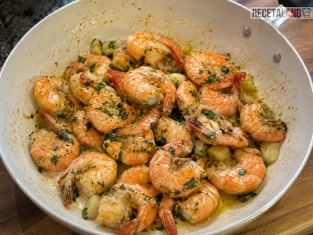 Camarones Fritos con cáscara, alternativa