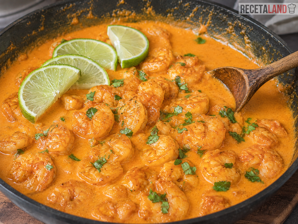 Camarones a la Crema