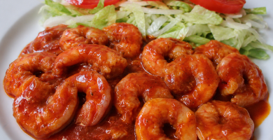 Camarones a la Diabla receta casera