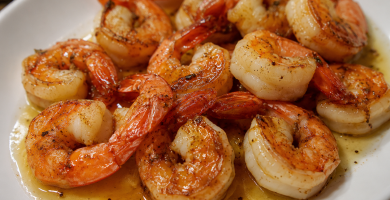 Camarones a la Mantequilla