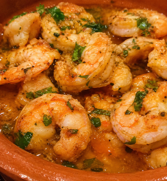 Camarones al Ajillo