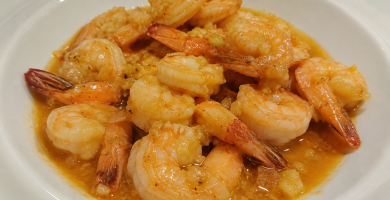Camarones al Mojo de Ajo