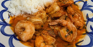 Camarones al Tequila
