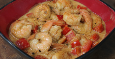 Camarones con Cerveza