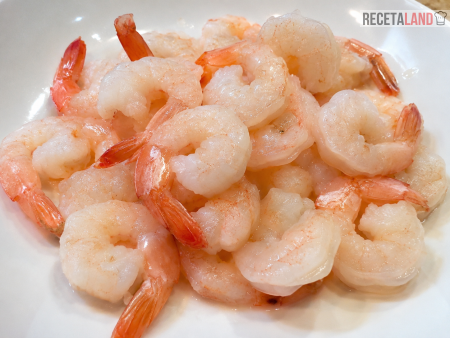 Camarones limpios