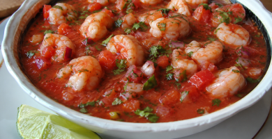 Ceviche de Camarón Colombiano