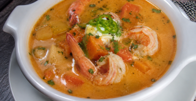 Chupe de Camarones