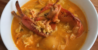 Chupe de Camarones Arequipeño