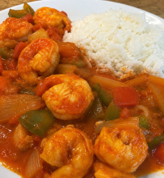 Enchilado de Camarones Cubano