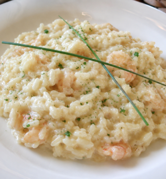 Risotto de Camarones