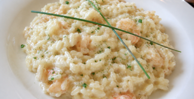 Risotto de Camarones