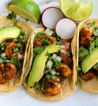 Tacos de Camarón Caseros