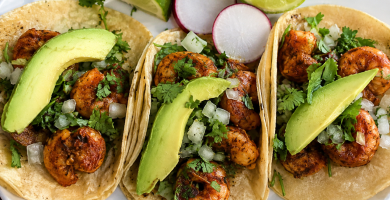 Tacos de Camarón Caseros