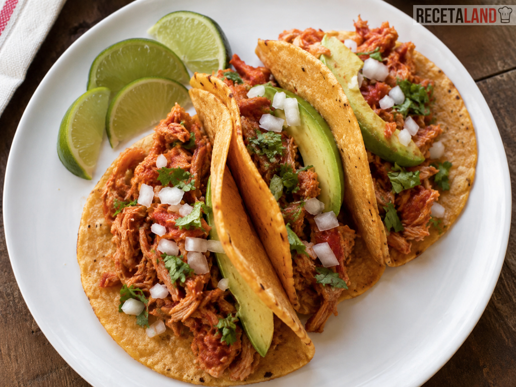 Tacos de Tinga Caseros