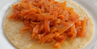 Tinga de Zanahoria