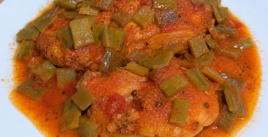 Tortitas de Camarón Mexicanas con nopalitos