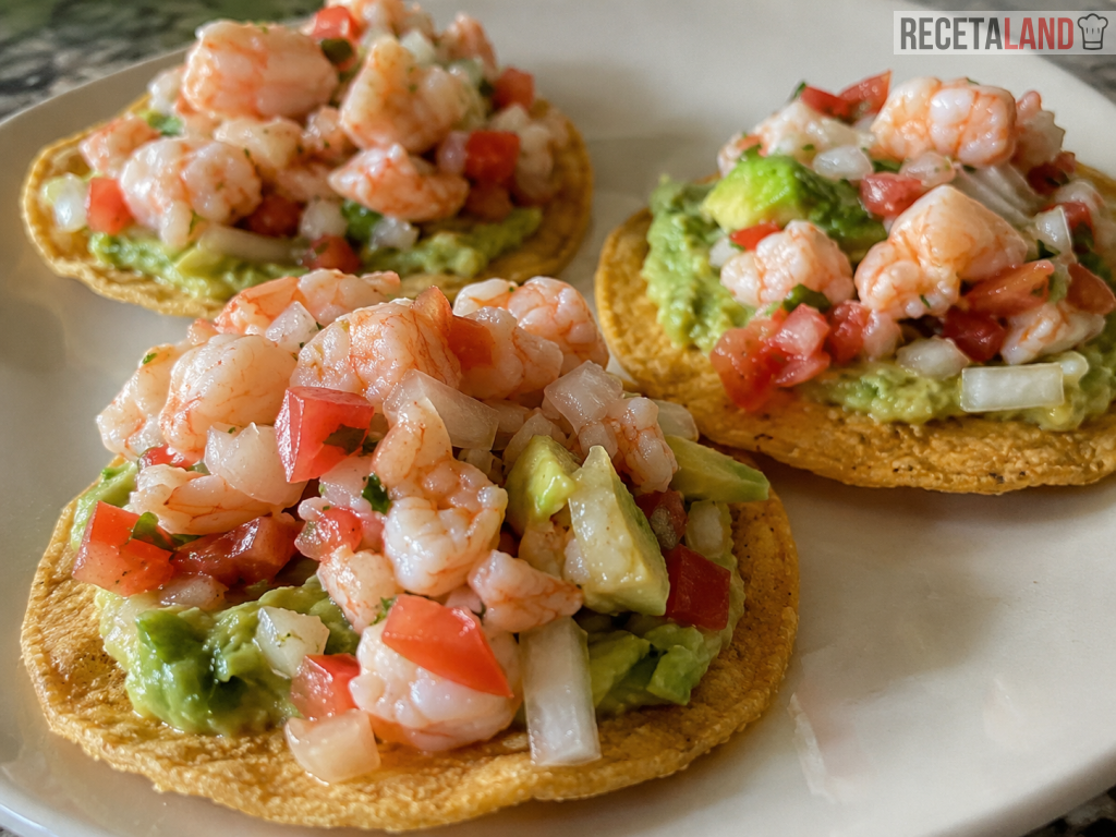 Tostadas de Camarón