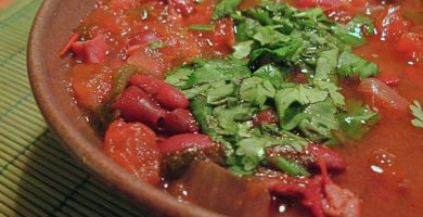 Frijoles charros caseros