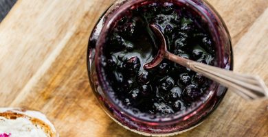 Mermelada de Arándanos Casera