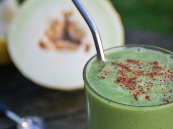 Batido de pepino y melón para adelgazar