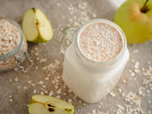 Batido o Licuado de Manzana y Avena