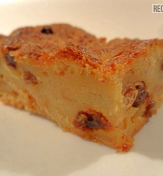 pudín de pan dominicano