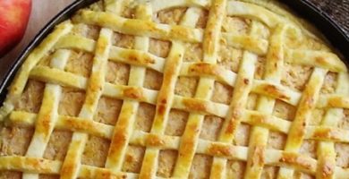 pasta frola de manzana