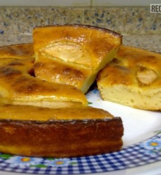 queque de manzana húmedo y super sabroso