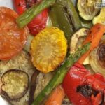 verduras a la plancha tomate espparagos cebolla berenjena calabacin pimiento