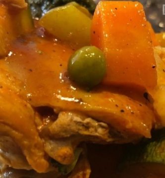 pollo a la jardinera receta mexicana