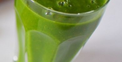 smoothie verde receta saludable