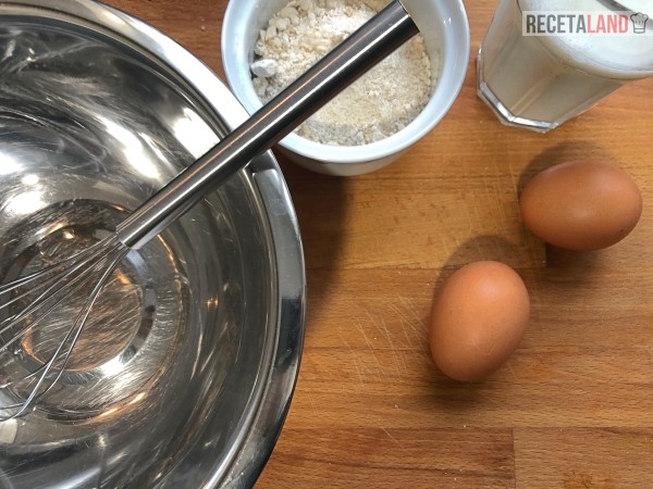 ingredientes para tortitas de avena