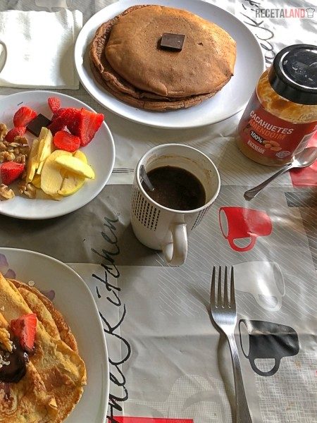 Desayuno saludable y proteico