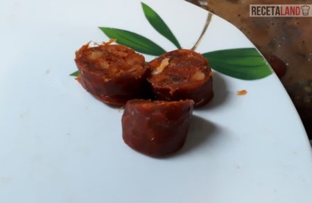 Chorizo para las lentejas