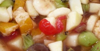 coctel de frutas naturales